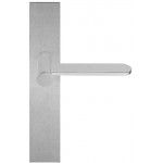 Deurkruk schild Tense BB102P236 mat RVS