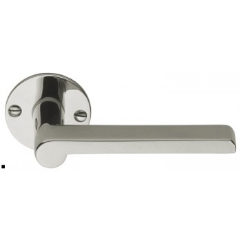 Deurkruk Timeless 1927MRR38 rond rozet glans nikkel