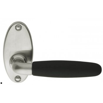 Deurkruk Timeless 1931MRO mat nikkel ebbenhout