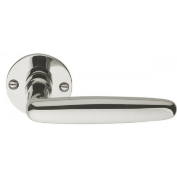 Deurkruk Timeless 1938MRR38 rond rozet glans nikkel