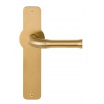 Deurkruk schild Nour EV100P210SFC mat goud