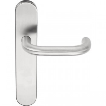 Deurkruk op schild Basic LB1-19P13 19mm mat RVS Deurkruk op schild Basic LB1-19P13 19mm mat RVS