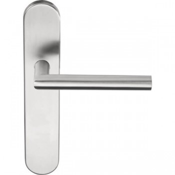 Deurkruk op schild Basic LB2-19P13 19mm mat RVS en diverse finishes Deurkruk op schild Basic LB2-19P13 19mm mat RVS en diverse finishes
