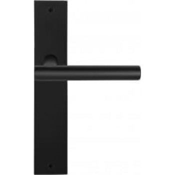 Deurkruk op schild Basic LB7-19P236 19mm mat zwart Deurkruk op schild Basic LB7-19P236 19mm mat zwart