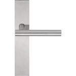 Deurkruk op schild Basic LB7-19P236 19mm mat RVS