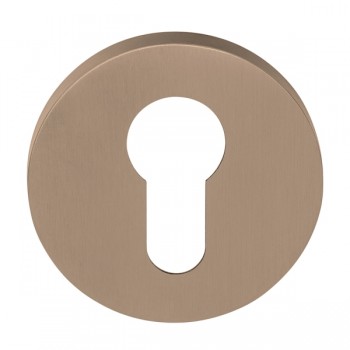 Cilinderplaatje Eclipse DRY53 PVD licht brons 