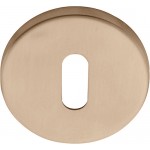 Sleutelplaatje Basic LBN50 PVD licht brons