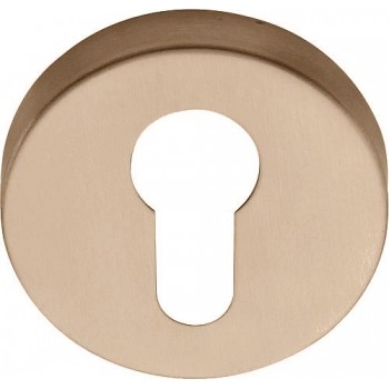 Cilinderplaatje Basic LBY50D PVD licht brons Cilinderplaatje Basic LBY50D PVD licht brons