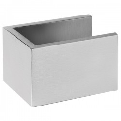 Glasdeurknop RIBBON BM200G mat RVS