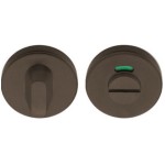 Toiletgarnituur  Basic  LBWC50 brons met vrij bezet indicatie