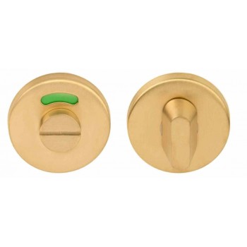 Toiletgarnituur Basic LBWC50 goud PVD met vrij bezet indicatie Toiletgarnituur Basic LBWC50 goud PVD met vrij bezet indicatie