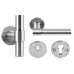 Voordeurset Piet Boon ONE-01 mat RVS