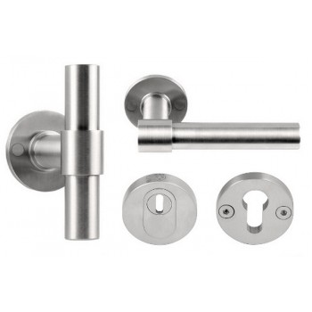 Voordeurset Piet Boon ONE-01 mat RVS