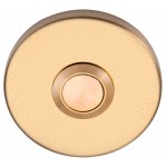 Beldrukker LB50 mat goud PVD