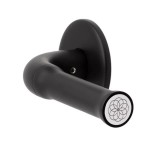 Deurkruk Nour EV100/64 rond rozet mat-zwart