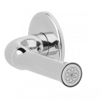 Deurkruk Nour EV100/64 rond rozet gepolijst RVS