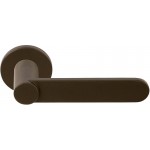 Deurkruk Tense BB103 rond rozet brons