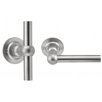 Deurkruk Ferrovia FVTL100/48mm mat RVS