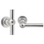 Deurkruk Ferrovia FVTL125/52mm mat RVS