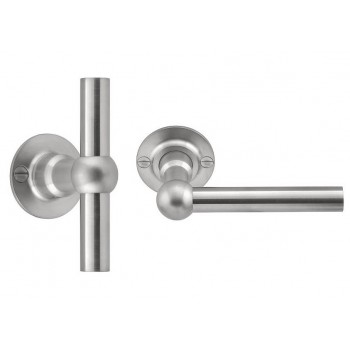 Deurkruk Ferrovia FVTL85/40mm mat RVS