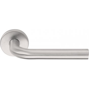 Deurklink Basic LB3 19mm (enkel) mat RVS Deurklink Basic LB3 19mm (enkel) mat RVS