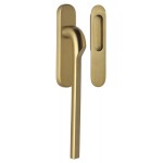 Schuifpuibeslag Rivio GL230 PVD mat goud