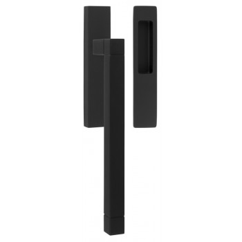 Hefschuifdeurbeslag Square JB230 mat zwart