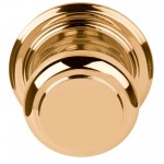 Voordeurknop BOSCO LZ201V vast messing ongelakt