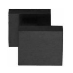 Voordeurknop LSQ60V mat zwart