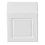 Meubelknop Square JB20M mat wit