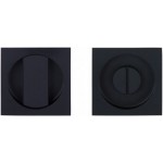 Schuifdeurkom set LSQ54S met vrij bezet zwart