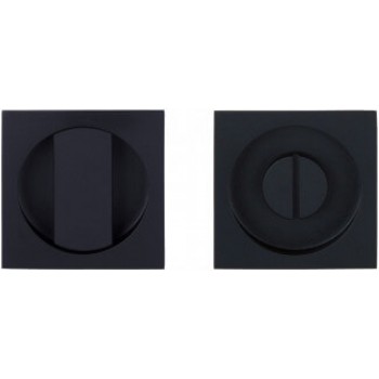 Schuifdeurkom set LSQ54S met vrij bezet zwart