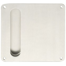 Schuifdeurkom Basic LB170 mat RVS