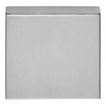 Blindplaatje Basic BSQN53 mat RVS