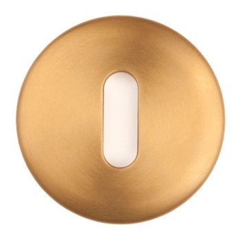 Sleutelplaatje Nour PVD mat goud