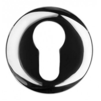 Cilinderplaatje Nour gepolijst RVS