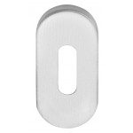 Sleutelplaatje LBN32 ovaal mat RVS en diverse finishes