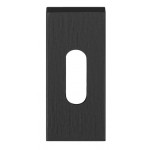 Sleutelplaatje LSQBN32 mat zwart