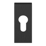 Cilinderplaatje LSQBY32 mat zwart