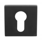 Cilinderplaatje LSQBY50 mat zwart