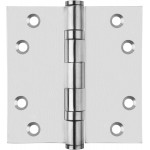 Kogellager scharnier LBS8989 rechte hoeken mat RVS