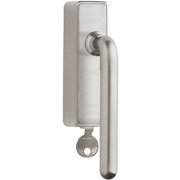 Draaikiepsluiting Timeless afsluitbaar 1921-DKLOCK-O mat nikkel