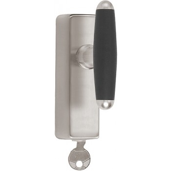 Draaikiepsluiting Timeless afsluitbaar 1932T-DKLOCK-O mat nikkel ebben