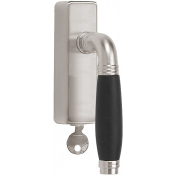 Draaikiepsluiting Timeless afsluitbaar 1934-DKLOCK-O mat nikkel ebben