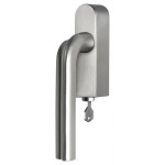 Draaikiep Eclipse afsluitbaar DR100-DKLOCK mat RVS links