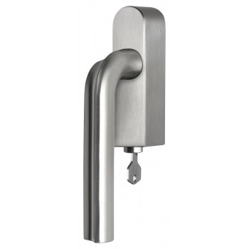 Draaikiep Eclipse afsluitbaar DR100-DKLOCK mat RVS links