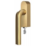 Draaikiep Eclipse afsluitbaar DR100-DKLOCK mat goud links