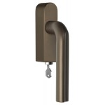 Draaikiep Eclipse afsluitbaar DR101-DKLOCK brons rechts