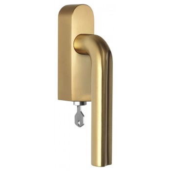 Draaikiep Eclipse afsluitbaar DR101-DKLOCK PVD mat goud rechts