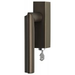 Draaikiep Eclipse afsluitbaar DR102-DKLOCK brons links